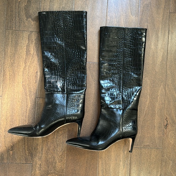 Like New - Paris Texas Black Stiletto 60 Tall Boots - Picture 5 of 7